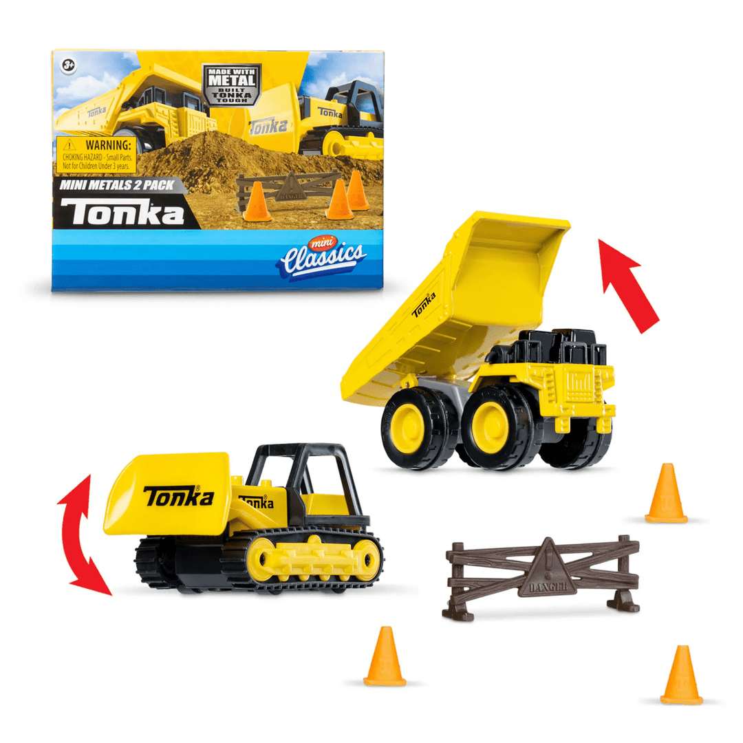 Tonka Mini Metals Mini Classics-Vehicles & Construction-Tools 4 Teaching-Classroom Decor and More