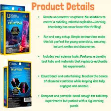 National Geographic Color-Changing Eruption-Science & STEM-Tools 4 Teaching-Classroom Decor and More