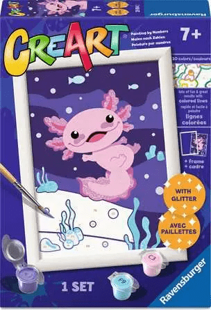 CreArt: Axolotl 5x7-Craft Activity-Tools 4 Teaching-Classroom Decor and More