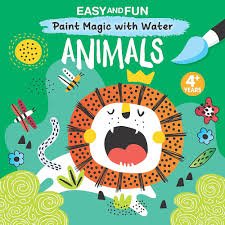 Easy and Fun Paint Magic with Water: Animals-Activity Pads-Tools 4 Teaching-Classroom Decor and More