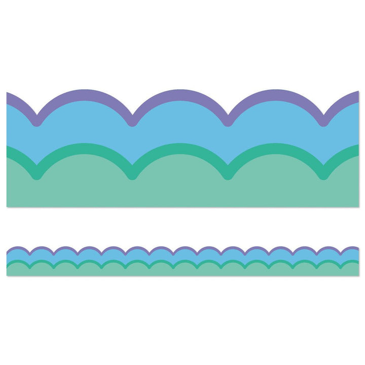 Retro Remix Cool Waves Border - Tools 4 Teaching