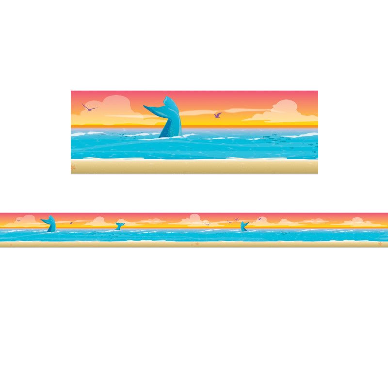 Seas the Day Horizon Extra Wide Border-Borders-Tools 4 Teaching-Classroom Decor and More