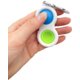 Fidget Popper Keychain - Blue/Green
