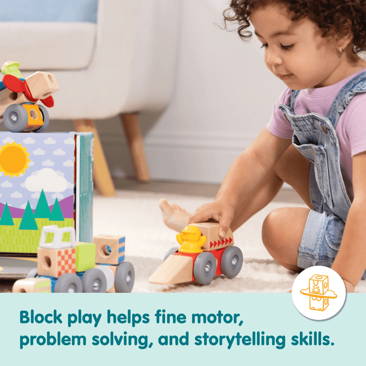 Blockables™ Vehicles Play Set-Building-Tools 4 Teaching-Classroom Decor and More