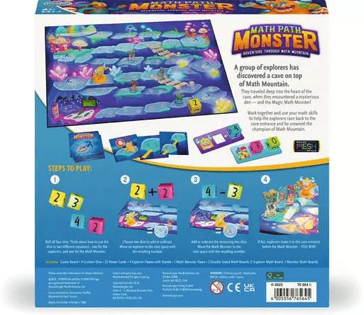 Math Path Monster-Games-Tools 4 Teaching-Classroom Decor and More