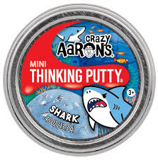 Crazy Aarons Mini Thinking Putty- Shark-Thinking Putty-Tools 4 Teaching-Classroom Decor and More