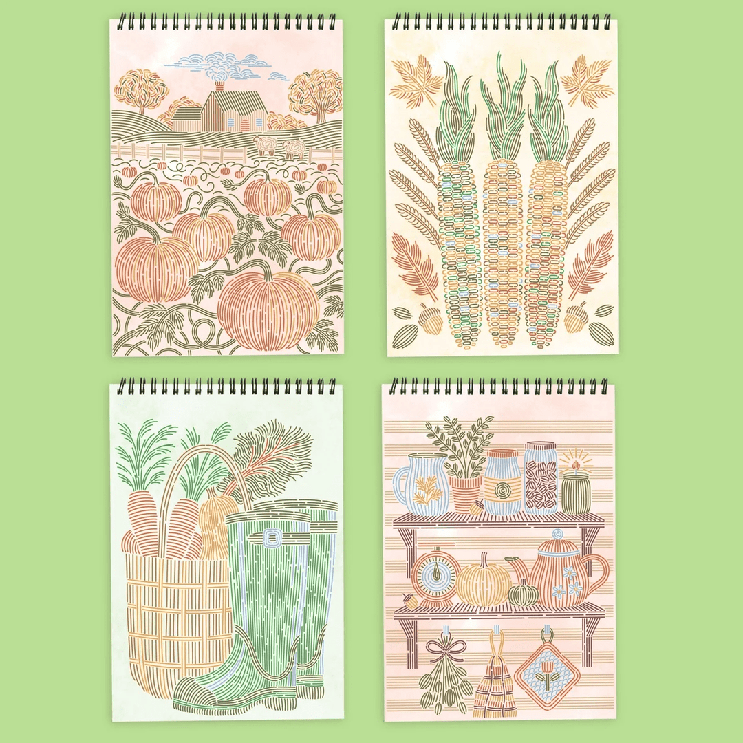 Lifelines® FlowArt® - Trace-by-Line™ | Fall Harvest