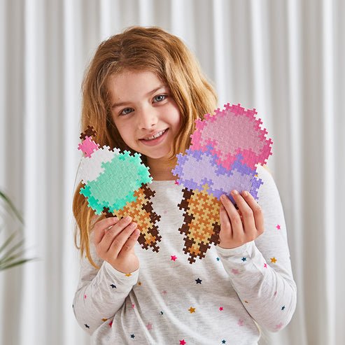 Puzzle By Number 250 pc Ice Cream Cones - Tools 4 Teaching