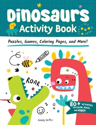 Dinosaur Activity Book-Activity Pads-Tools 4 Teaching-Classroom Decor and More