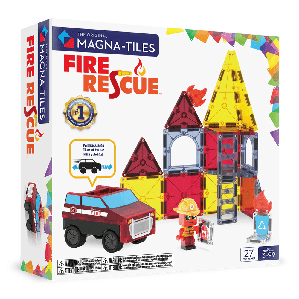 MagnaTiles- Fire Rescue-Magnatiles-Tools 4 Teaching-Classroom Decor and More