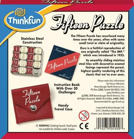 Fifteen Puzzle Game - Tools 4 Teaching