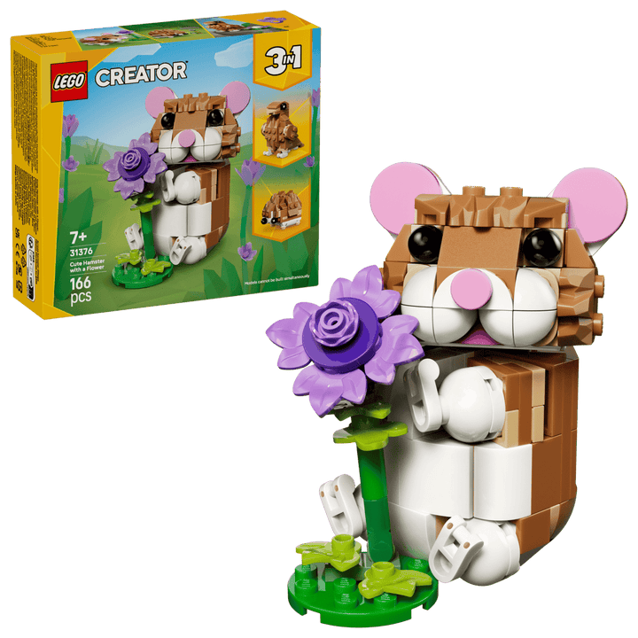 LEGO® Creator 3 in 1 Cute Hamster with a Flower - Tools 4 Teaching