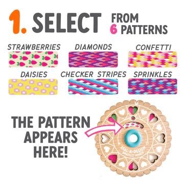 *Dial-a-Design Bracelet Wheel-Craft Activity-Tools 4 Teaching-Classroom Decor and More