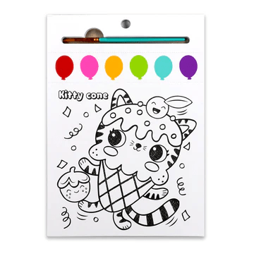 Paint Pages Party Animals-Activity Pads-Tools 4 Teaching-Classroom Decor and More