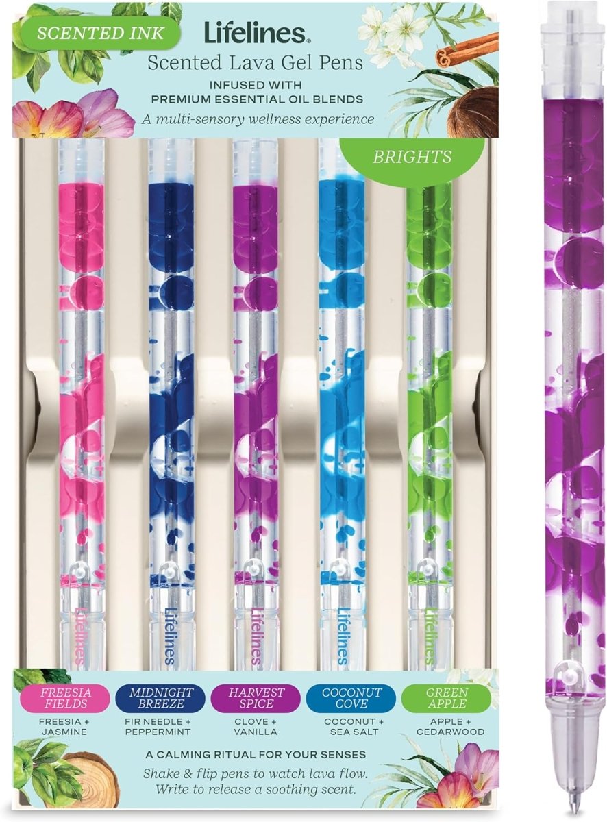 Scented Lava Pen Set - 5 Pack Brights-Craft Activity-Tools 4 Teaching-Classroom Decor and More