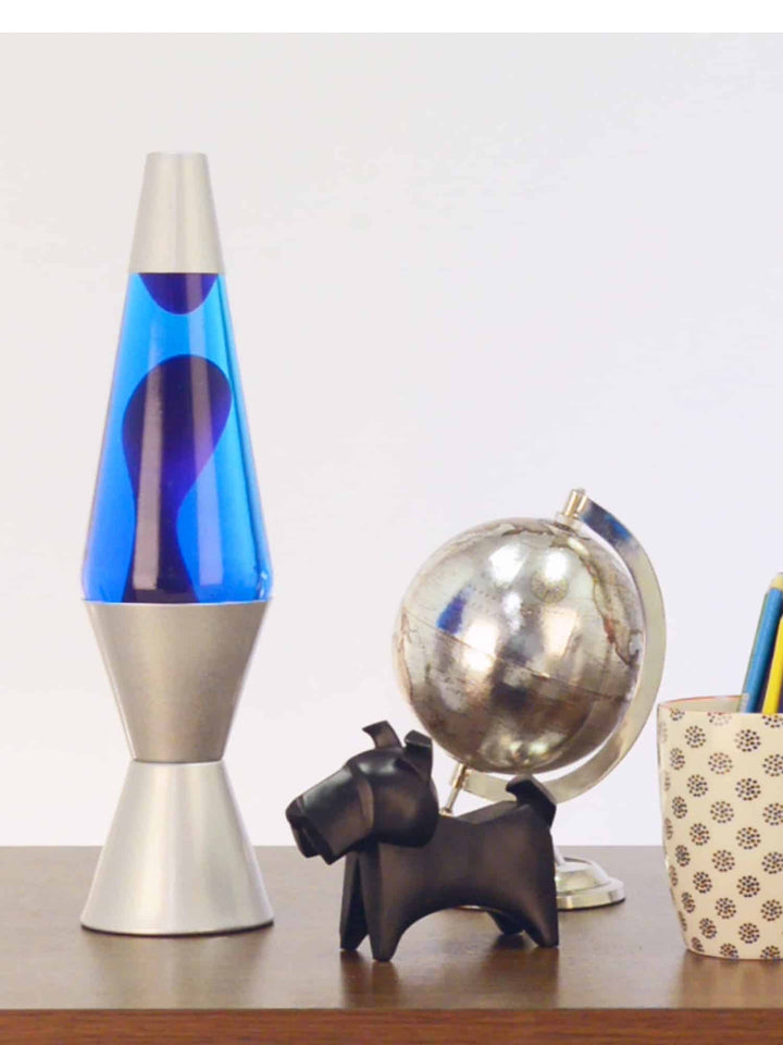 14.5'' LAVA® Lamp - Purple wax / blue liquid-Lava-Tools 4 Teaching-Classroom Decor and More