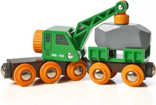 Brio Clever Crane Wagon-Vehicles & Construction-Tools 4 Teaching-Classroom Decor and More