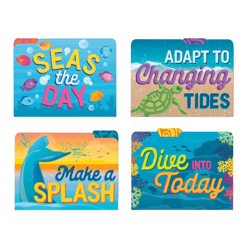 Seas the Day File Folders-Decor-Tools 4 Teaching-Classroom Decor and More