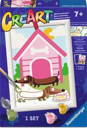 CreArt: Dachshund 5x7-Craft Activity-Tools 4 Teaching-Classroom Decor and More