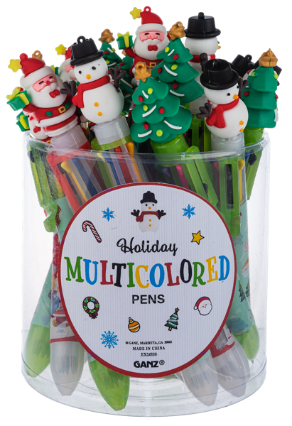 Holiday Multi Colored Pens