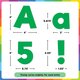 Green 4" Everyday Letters Combo Pack