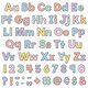 Colorful Composition 4" Everyday Letters Combo Pack
