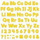 Yellow Gold 4" Everyday Letters Combo Pack