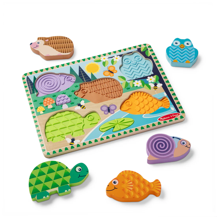 Forest Friends Touch and Feel Puzzle-Puzzles-Tools 4 Teaching-Classroom Decor and More