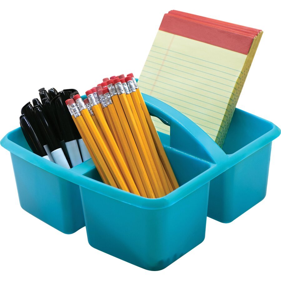Plastic Storage Caddy - Teal - Tools 4 Teaching
