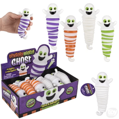 5.5" Wiggle Fidget Ghost-Fidgets-Tools 4 Teaching-Classroom Decor and More