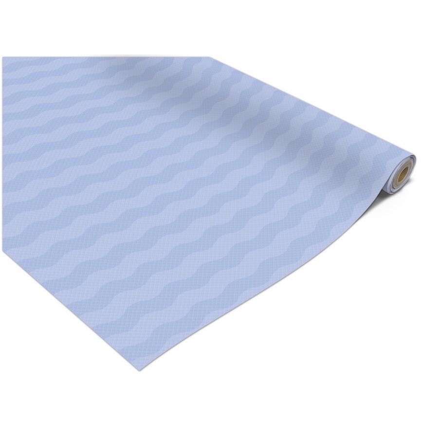 Better Than Paper® Bulletin Board Roll: Blue Scallops-Bulletin Board Paper - Better Than Paper-Tools 4 Teaching-Classroom Decor and More
