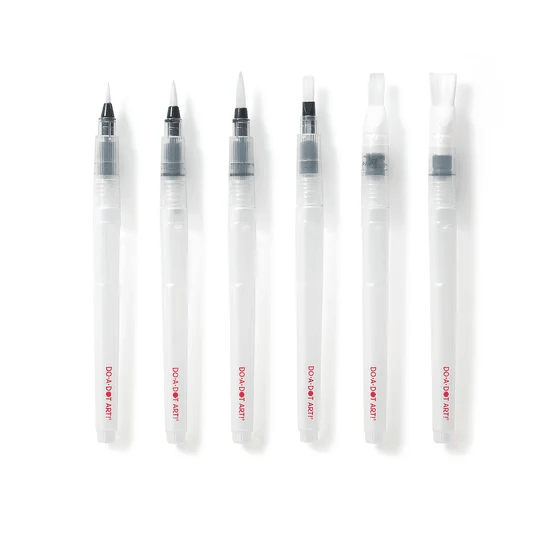 Swishies Refillable Brush Pens (6 pk) - Tools 4 Teaching