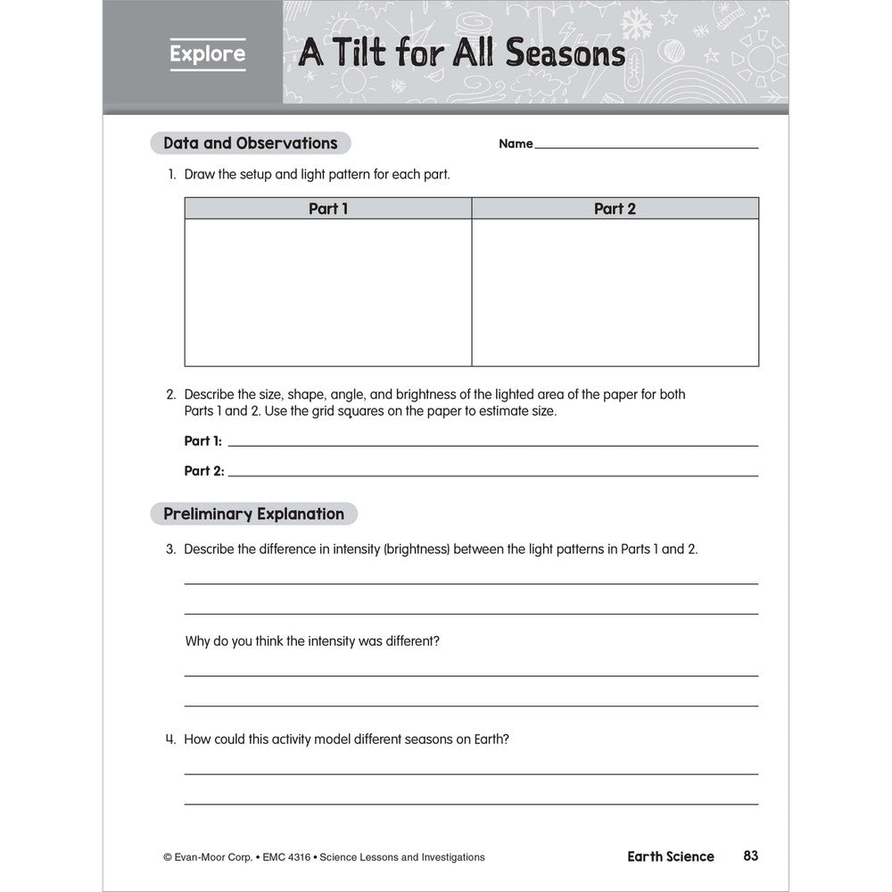 SCIENCE: Lessons and Investigations - Grade 6 Paperback - Tools 4 Teaching