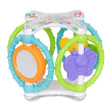 Grab N Spin Rattle & Teether-Sensory Play-Tools 4 Teaching-Classroom Decor and More