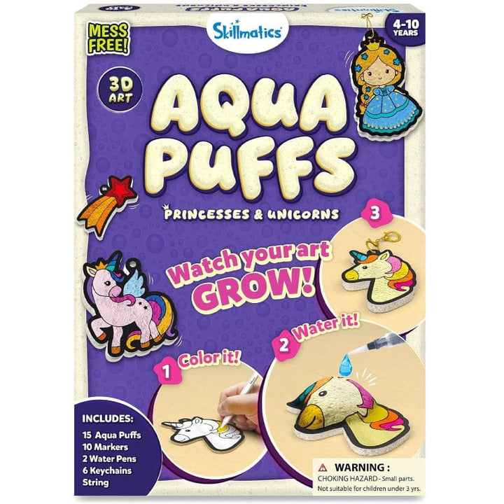 Aqua Puffs: Princesses &amp; Unicorns | 3D Art Kit - Tools 4 Teaching