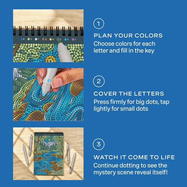 Lifelines® FlowArt® - Dot-By-Letter™ | Majestic Earth - Tools 4 Teaching