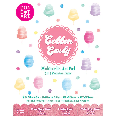 Cotton Candy Multimedia Art Pad-Do A Dot-Tools 4 Teaching-Classroom Decor and More