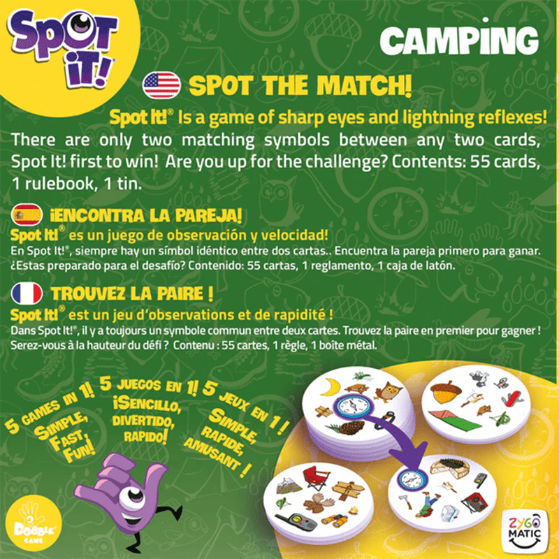 Spot it! Camping Game-Games-Tools 4 Teaching-Classroom Decor and More