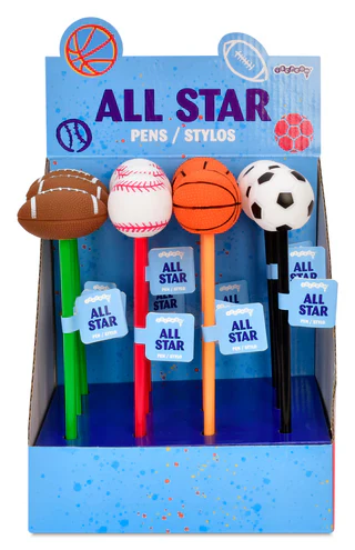 All Star Sports Pens (Assorted) - Tools 4 Teaching