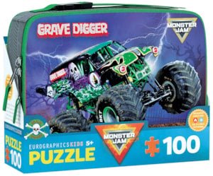 Grave-Digger- Monster Jam Lunch Bag-Puzzles-Tools 4 Teaching-Classroom Decor and More