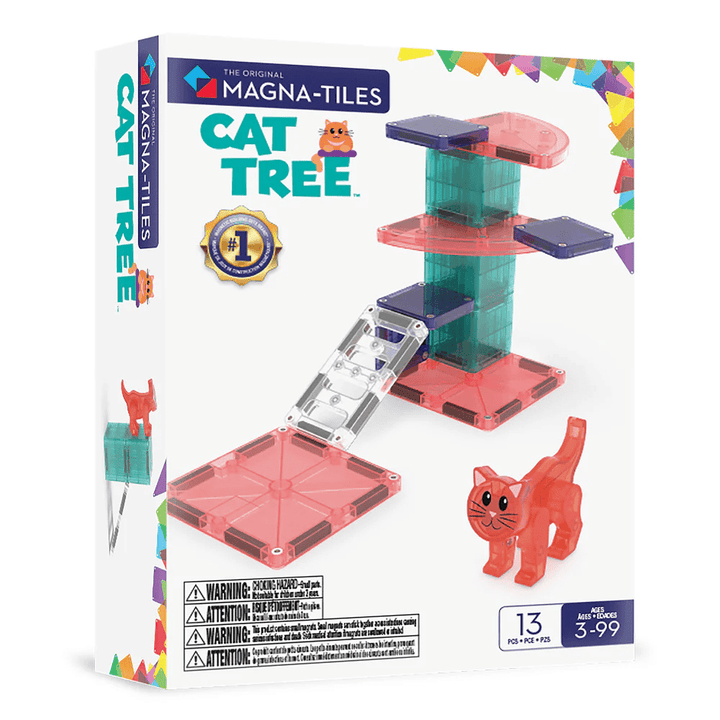 Magnatiles- Cat Tree-Magnatiles-Tools 4 Teaching-Classroom Decor and More