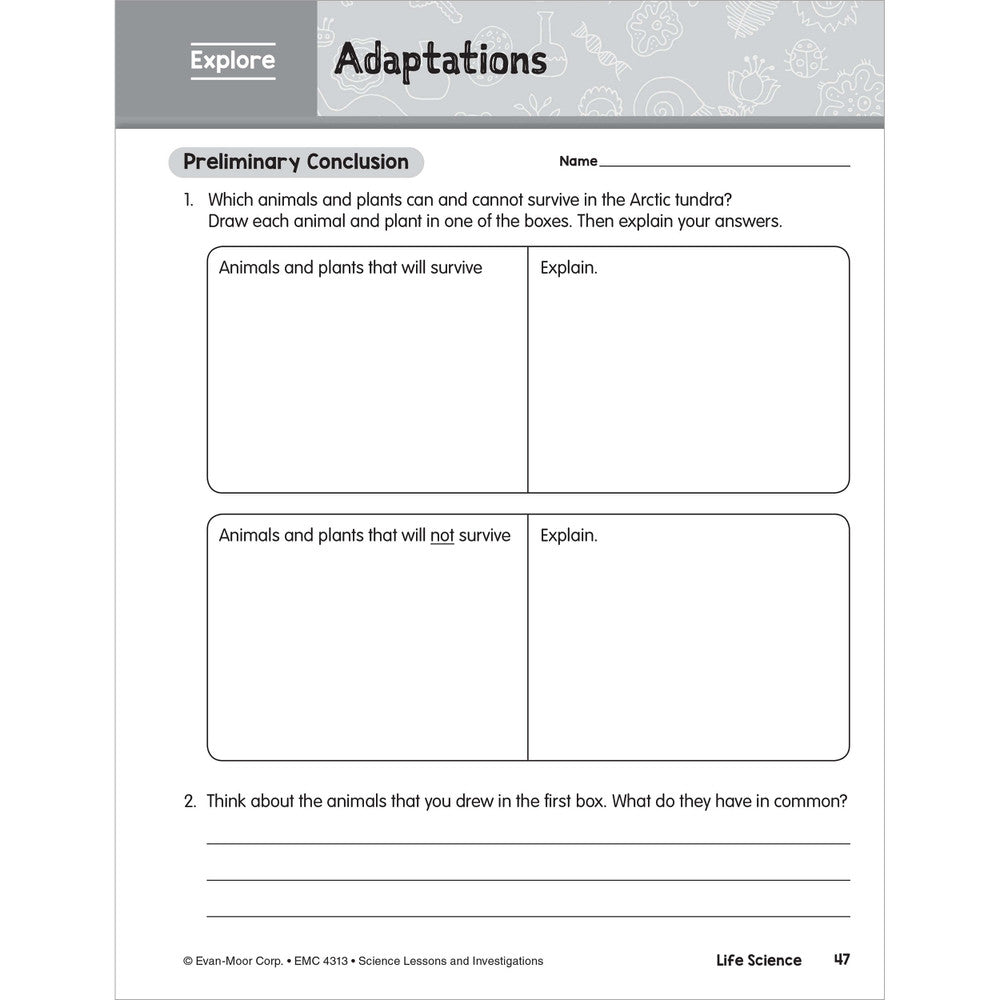 SCIENCE: Lessons and Investigations - Grade 3 Paperback - Tools 4 Teaching