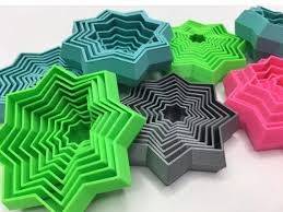 Collapsing Star Fidget-Fidgets-Tools 4 Teaching-Classroom Decor and More