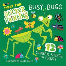 First Fun Sticker Painting - Busy Bugs - Tools 4 Teaching