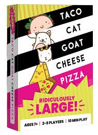 Ridiculously Large Taco Cat Goat Cheese Pizza-Games-Tools 4 Teaching-Classroom Decor and More