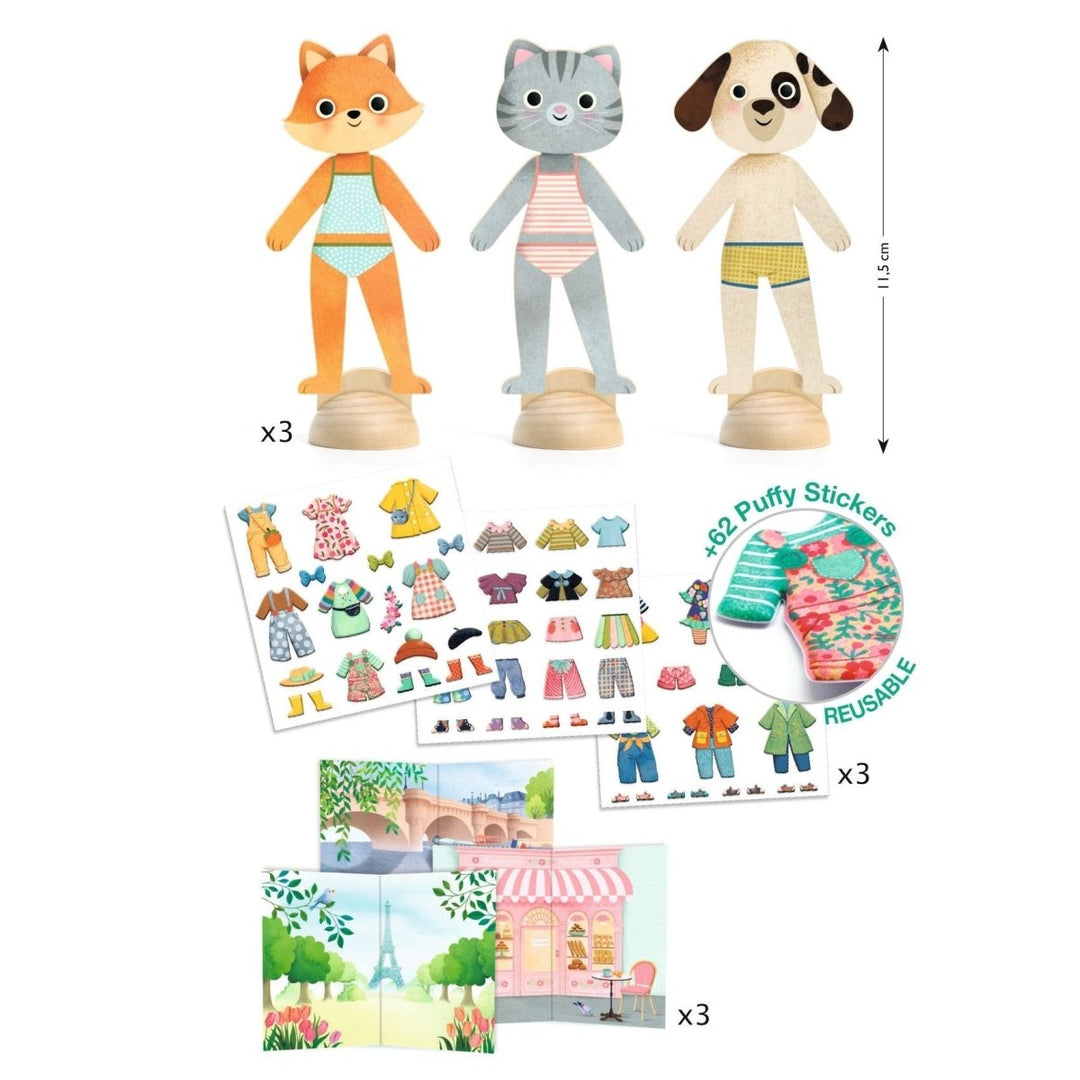Bonjour Paris Collage Craft Kit - Tools 4 Teaching