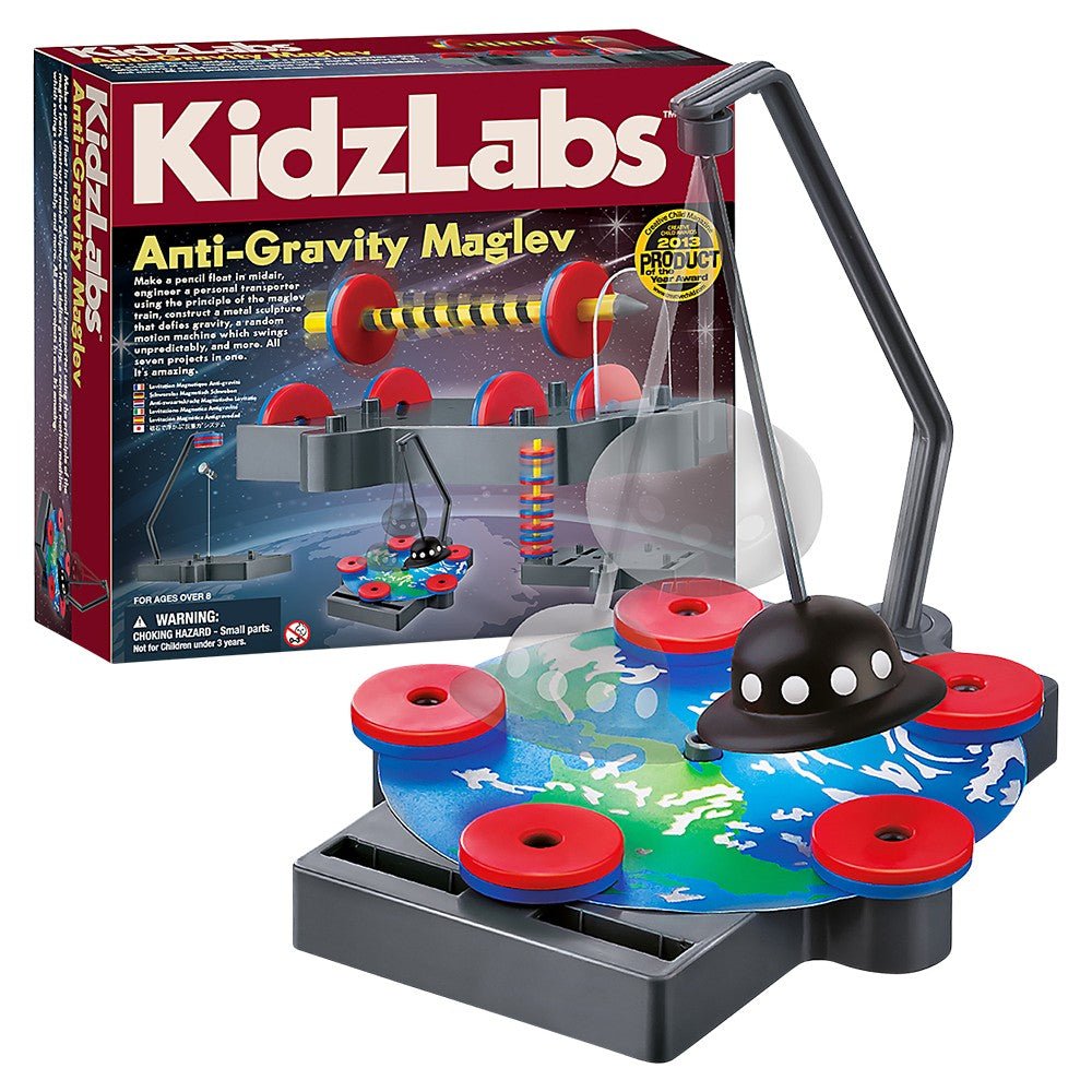 4M KidzLabs Anti Gravity Maglev Kit-Science & STEM-Tools 4 Teaching-Classroom Decor and More