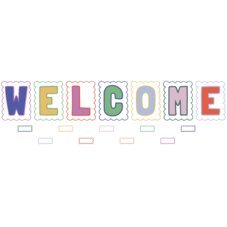 Color Crush Welcome Bulletin Board-Bulletin Board Sets-Tools 4 Teaching-Classroom Decor and More