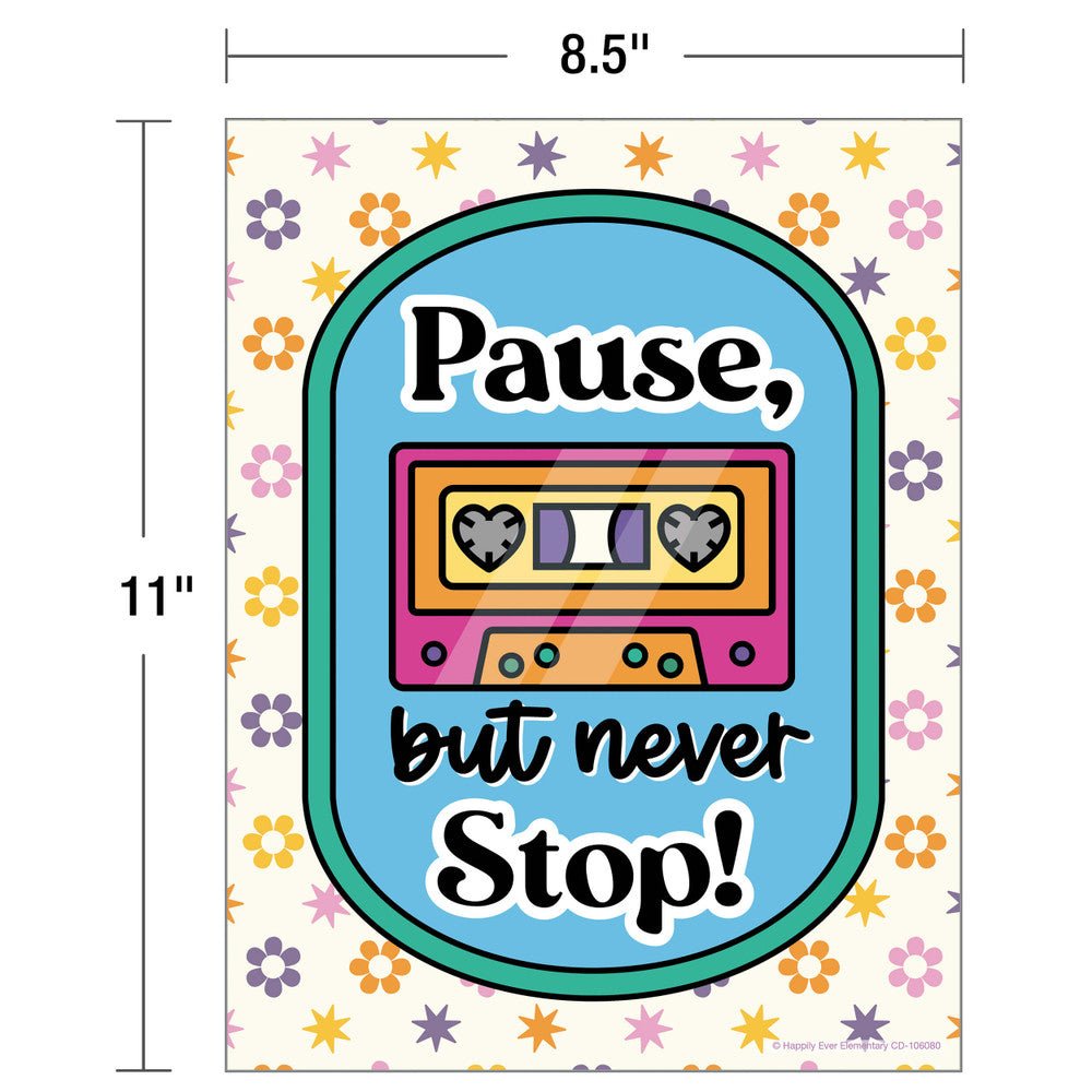 Retro Remix Mini Poster Set-Posters-Tools 4 Teaching-Classroom Decor and More