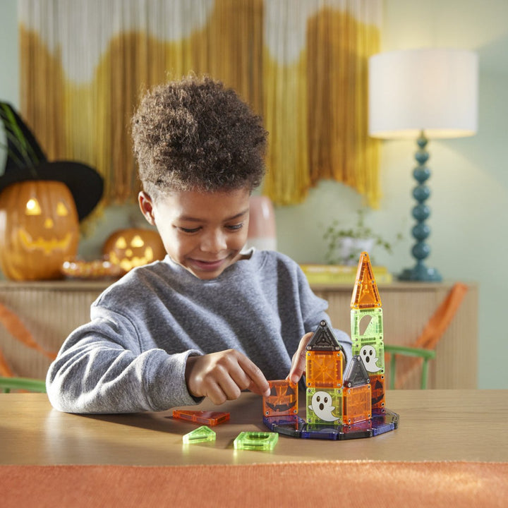 MAGNA-TILES® microMAGS™ Spooky 24 Piece Travel Set - Tools 4 Teaching